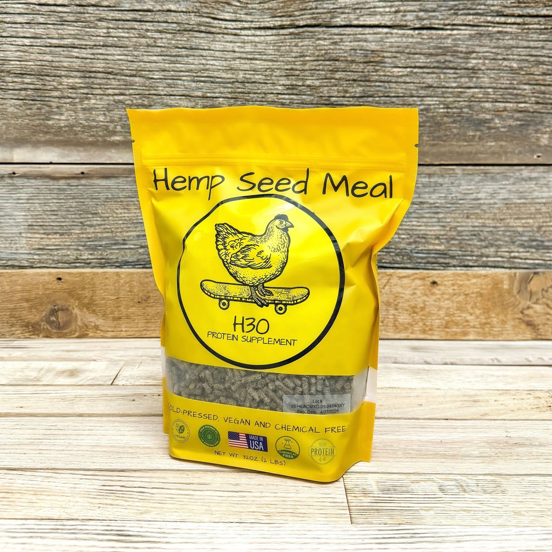 H30 Hemp Seed Meal Pellets - Wyoming Hemp Company
