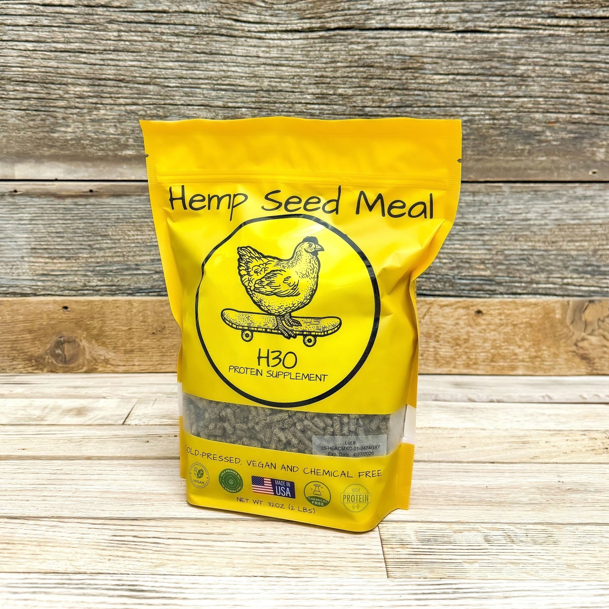 H30 Hemp Seed Meal Pellets - Wyoming Hemp Company