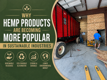 Why Hemp Products Are Becoming More Popular in Sustainable Industries