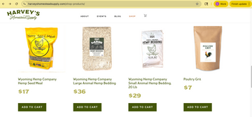 Finding Hemp Bedding Close to Home: Wyoming Hemp Company Partners with Harvey's Homestead Supply and Retailers Throughout the Region