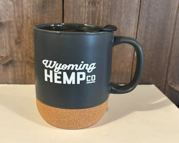 Cork Bottom Coffee Mug in Grey