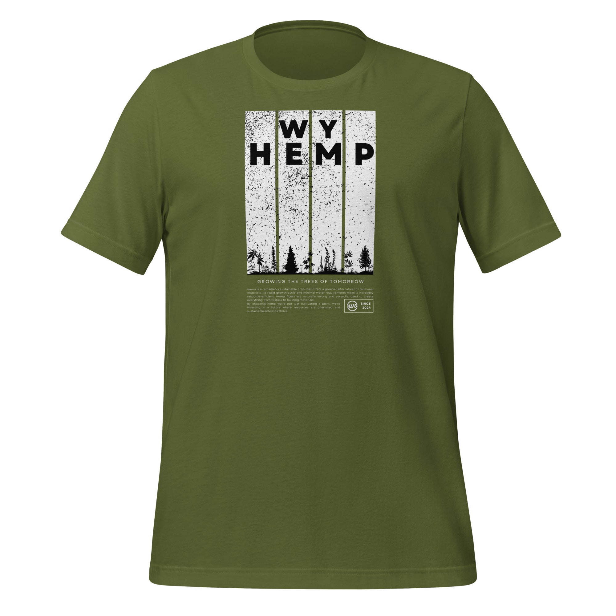 WY Hemp - Growing Tomorrow's Trees T-Shirt