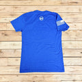 Unisex Wyoming Hemp Co. Logo Tee - Heather Cool Blue - Wyoming Hemp Company