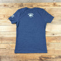 Women's Wyoming Hemp Co. X Surf Wyoming Tee - Heather Navy - Wyoming Hemp Company